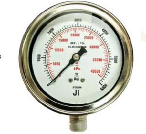 Pressure Gauge Analog