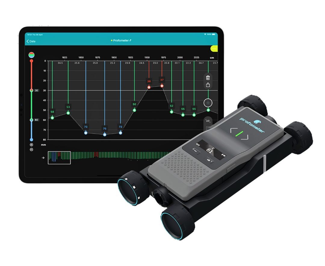 Profometer Rebar Diameter & Cover Meter – PM8000 Basic