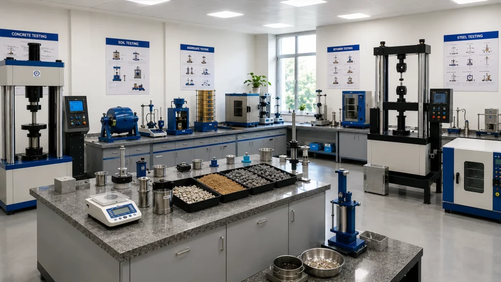 Complete NABL Laboratory Setup Guide for Civil Material Testing Labs