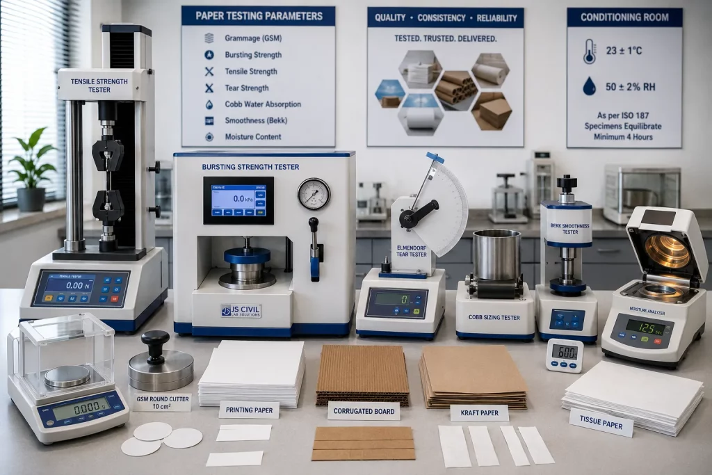 paper testing equipment