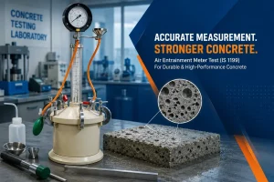 Air Entrainment Meter — How to Test Air Content of Fresh Concrete (IS 1199)