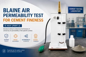 blaine air permeability test