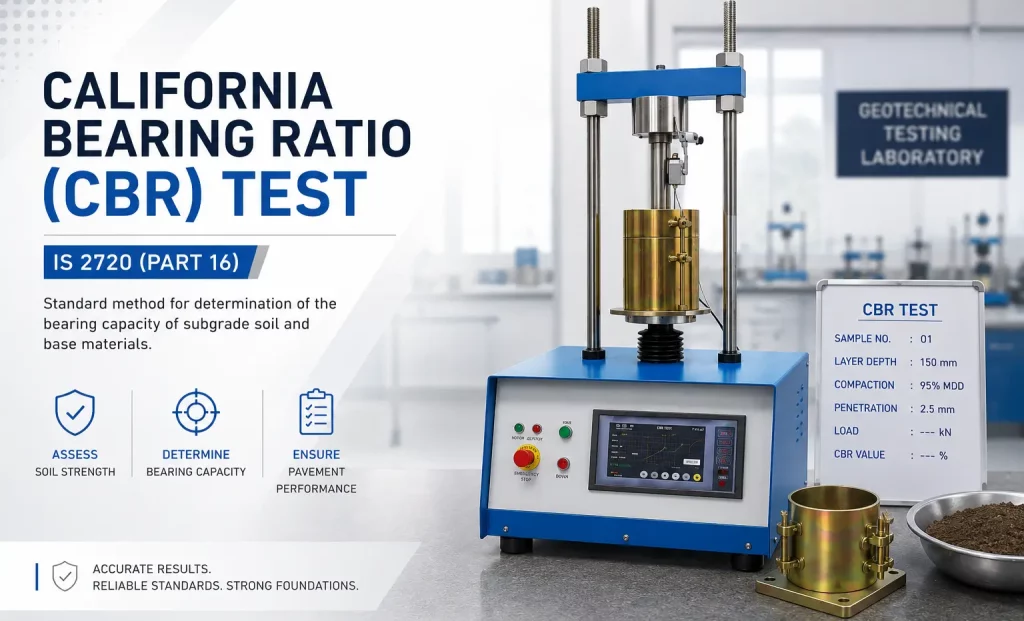 CBR test machine